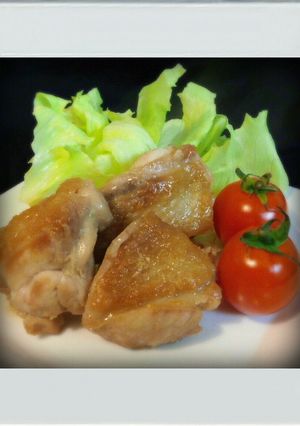 ■糖質制限鶏もも肉にんにく醤油簡単お弁当-レシピのメイン写真