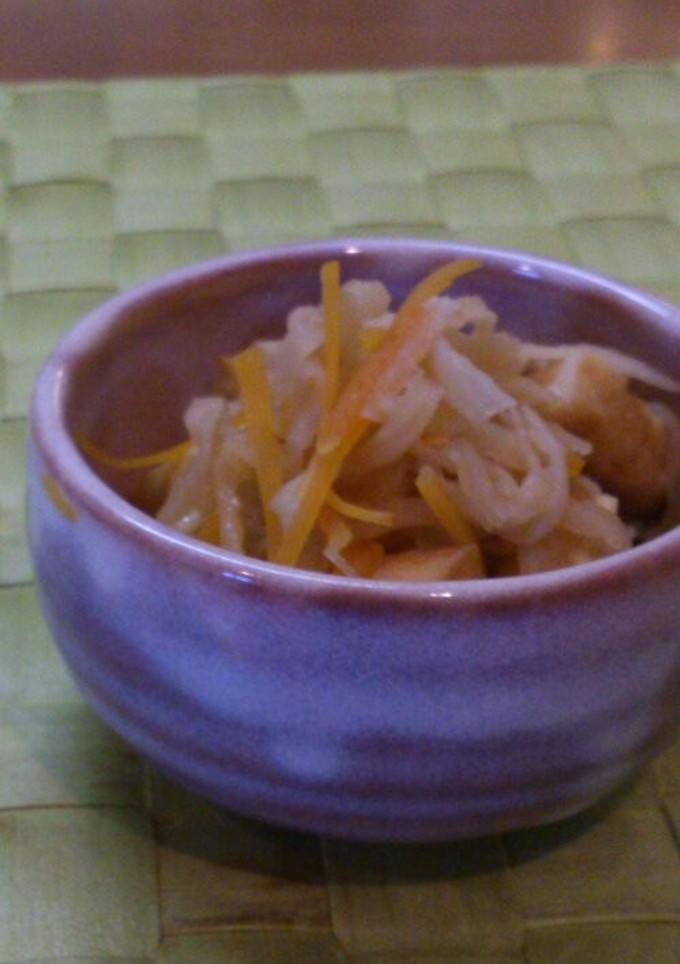 だしがじゅわっと☆厚揚げと切干大根の煮物-レシピのメイン写真
