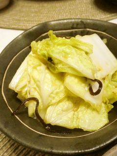 *白菜と塩昆布の浅漬け風サラダ*-レシピのメイン写真