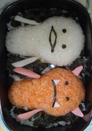 なめこ探偵 キャラ弁-レシピのメイン写真