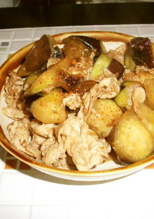 なすと豚肉のピリ辛炒め-レシピのメイン写真