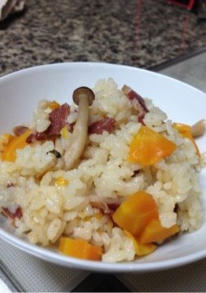金華ハムシリーズ☆炊き込み御飯-レシピのメイン写真