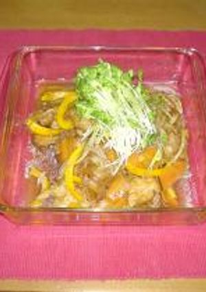 たっぷり野菜のチキン南蛮！ガーリック風味。-レシピのメイン写真