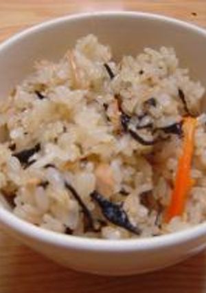 簡単☆なめ茸の炊き込みご飯-レシピのメイン写真