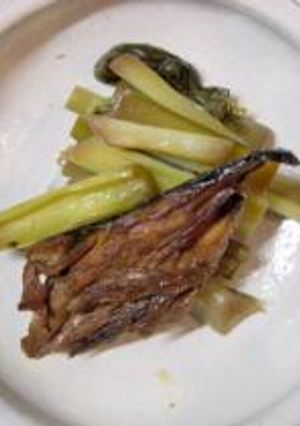 ぎんぼと鯖生利の煮物-レシピのメイン写真