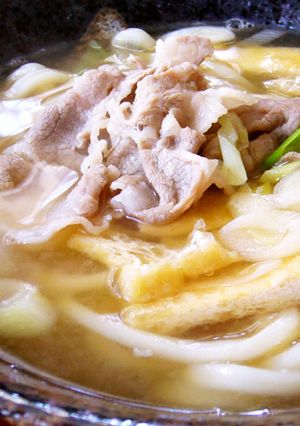 豚バラの4種類のおだしうどん-レシピのメイン写真