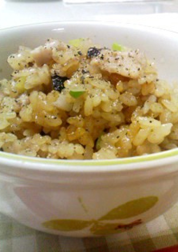 もっちり◎鶏肉と干し椎茸の炊き込みご飯-レシピのメイン写真