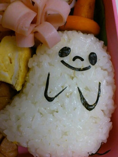 キャラ弁☆オバケちゃん-レシピのメイン写真