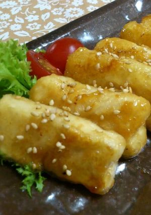 コクうま＊凍り豆腐の味噌マヨ焼き-レシピのメイン写真