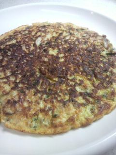 残り物。。。餃子の具で中華オムレツに変身-レシピのメイン写真