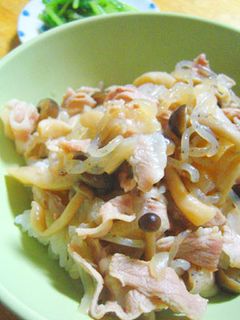 牛丼風、豚丼-レシピのメイン写真