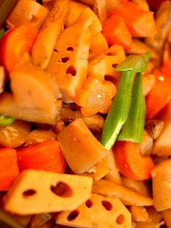 根菜たっぷり♪がめ煮(筑前煮)-レシピのメイン写真