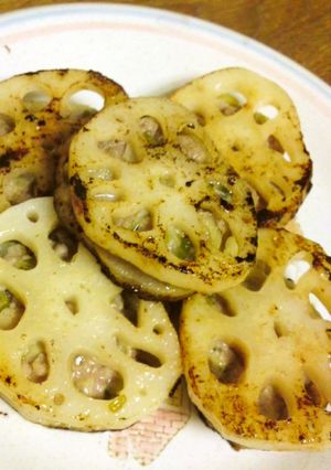 大葉入り蓮根挟み焼き-レシピのメイン写真