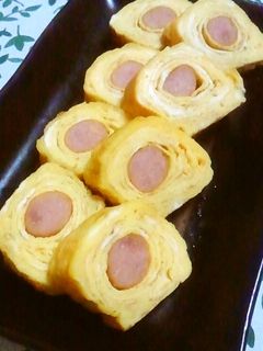 ウィンナー入りだし巻き玉子♬-レシピのメイン写真