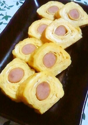 ウィンナー入りだし巻き玉子♬-レシピのメイン写真