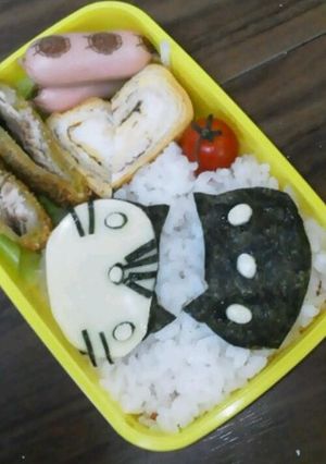 簡単ｷｬﾗ弁♪ﾋﾟﾑとﾎﾟﾑ☆-レシピのメイン写真