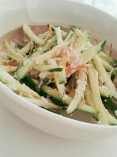5分でもう1品☆くずし豆腐の胡瓜和え-レシピのメイン写真