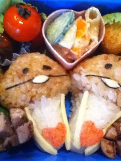 キモカワ☆なめこ図鑑のキャラ弁☆-レシピのメイン写真
