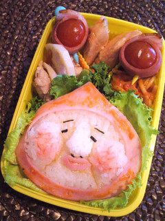 キャラ弁*こびとづかん*カクレモモジリ-レシピのメイン写真