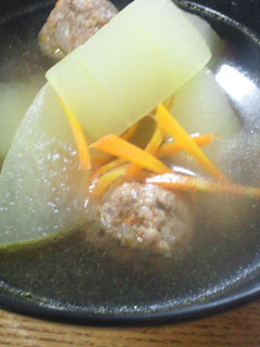 冬瓜と肉団子のやさしいスープ-レシピのメイン写真