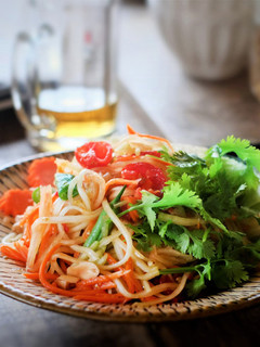 鶏味塩 de 青パパイヤのソムタム-レシピのメイン写真
