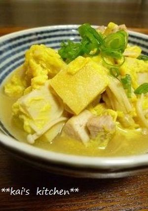 鶏肉と高野豆腐の卵とじ-レシピのメイン写真