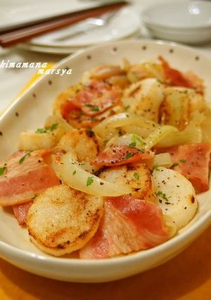 ほくほく♪長いもジャーマンポテト-レシピのメイン写真