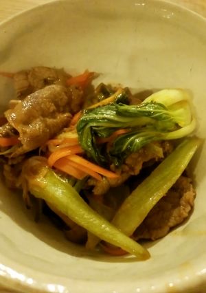パパっと簡単！韓国風スタミナ牛丼-レシピのメイン写真