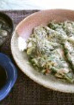 ヘルシー❤キノコ野菜たっぷりチヂミ♪-レシピのメイン写真