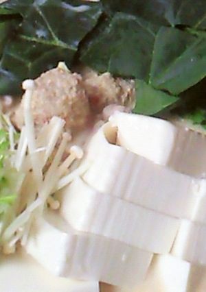とり野菜みその豆乳鍋-レシピのメイン写真
