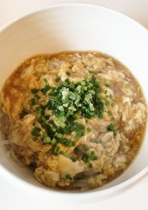 かき玉あんかけそば風しらたき-レシピのメイン写真