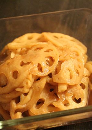 蓮の甘酢炒め-レシピのメイン写真