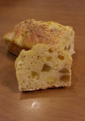 HMでサツマイモとバナナのパウンドケーキ-レシピのメイン写真
