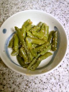 三度豆のゴマ味噌和え-レシピのメイン写真