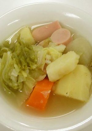 キャベツとじゃがいもの煮込み-レシピのメイン写真