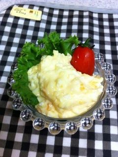 1分ゆで卵サラダ-レシピのメイン写真