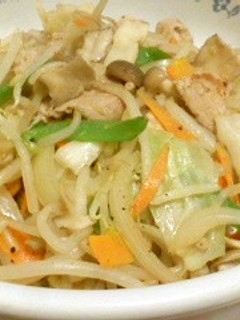 野菜炒めセットにプラスαだけの野菜炒め-レシピのメイン写真