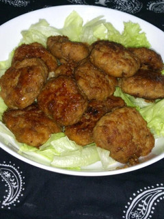 豆腐つくねの甘ダレ焼き-レシピのメイン写真