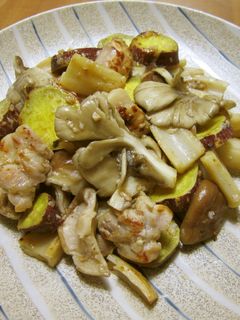 ✿鶏肉と秋野菜の白だし塩麹炒め✿-レシピのメイン写真