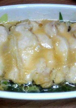 レンジで絶品！鶏むね肉の中華蒸し-レシピのメイン写真