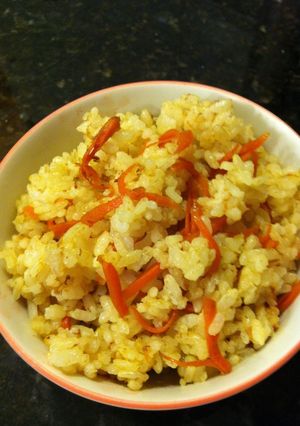 簡単☆我が家のにんじんご飯-レシピのメイン写真