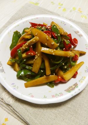 エリンギとピーマンのきんぴら風-レシピのメイン写真