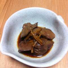鶏レバー 甘辛煮-レシピのメイン写真