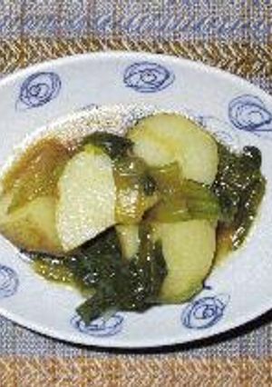 新じゃがとチンゲン菜の炒め煮-レシピのメイン写真