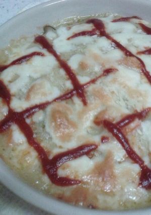 残りシチューで作るヘルシー豆腐入りドリア-レシピのメイン写真