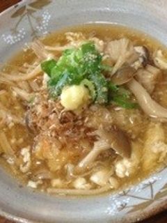 キノコたっぷり揚げだし豆腐♡-レシピのメイン写真