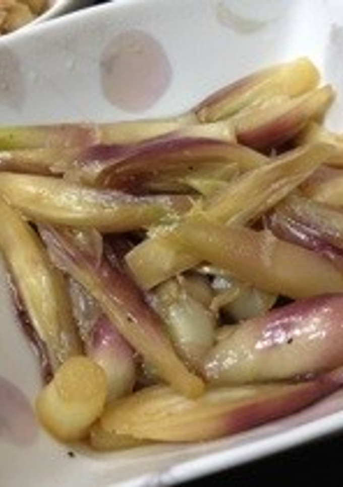 ５分で一品♪やみつき★ミョウガ炒め-レシピのメイン写真