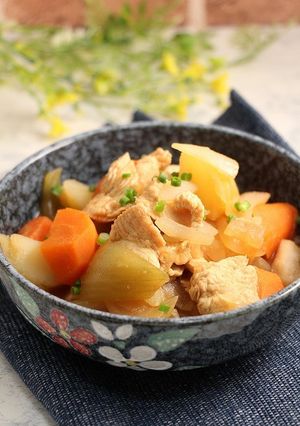 簡単！肉じゃが☆とまとだし-レシピのメイン写真