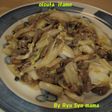 牛肉と白菜のオイスター炒め