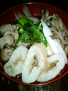 ほっと温まるきりたんぽ鍋風の汁物-レシピのメイン写真